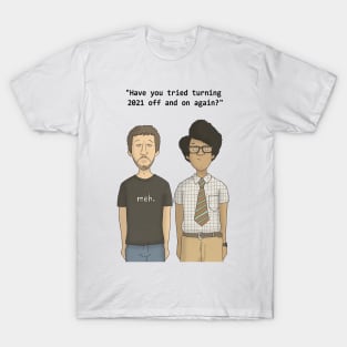 The IT Crowd - Roy and Moss - 2021 T-Shirt